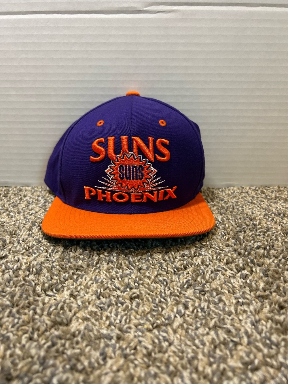 Mitchell & Ness Phoenix Suns Hardwood classics hat purple and orange